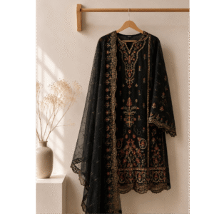 Binsaeed Embroidered Luxury Lawn