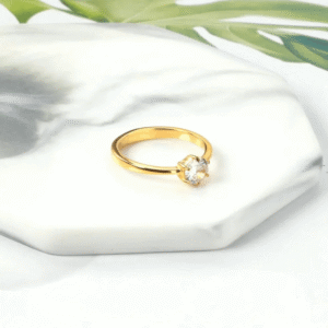 Solitaire Grace Ring