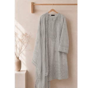 Sadabahar Embroidered Cotton Suit